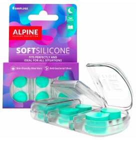 Bouchons d'oreille Alpine Soft silicone