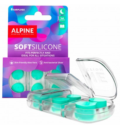 Bouchons d'oreille Alpine Soft silicone