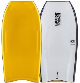 Bodyboard Pride Koned PP SDC+ Tangerine/White