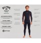 Wetsuit Billabong Absolute Natural 4/3mm CZ Groundswell