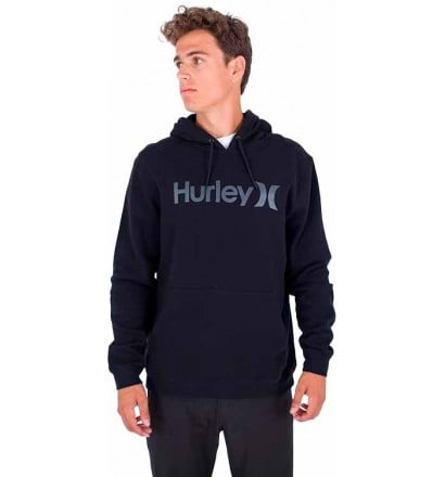 Sudadera Hurley Solid Fleece Black