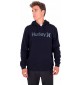 Sudadera Hurley Solid Fleece Black