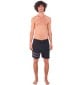 Costume da bagno Hurley Phantom Block Party Renegade 18'' BLACK