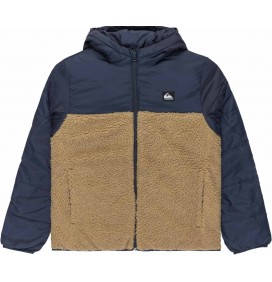 Casaco Quiksilver Scaly Reversible Dark Navy