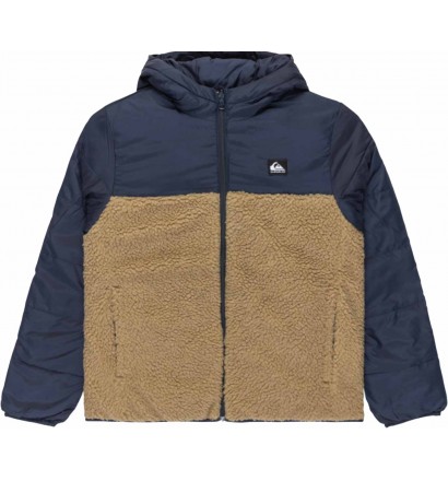 Casaco Quiksilver Scaly Reversible Dark Navy