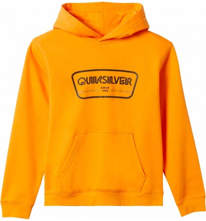 Sweatshirt Quiksilver Graphic Youth Hoodie Orange