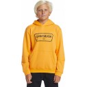 Suéter Quiksilver Graphic Youth Hoodie Orange