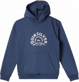 Felpa Quiksilver Graphic Youth Hoodie Vintage Indigo