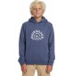 Felpa Quiksilver Graphic Youth Hoodie Vintage Indigo