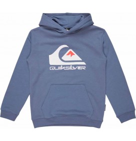 Sudadera Quiksilver big logo Youth Flint Stone