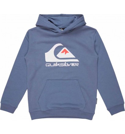 Felpa Quiksilver big logo Youth Flint Stone