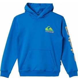 Felpa Quiksilver Omni logo Hoodie Youth Nebulas Blue