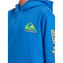 Suéter Quiksilver Omni logo Hoodie Youth Nebulas Blue