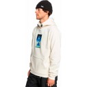 Suéter Quiksilver Omni logo Hoodie Youth Nebulas Blue