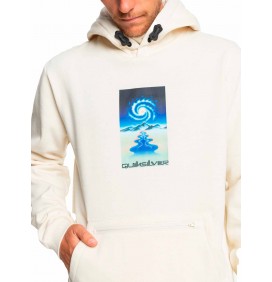 Felpa Quiksilver Omni logo Hoodie Youth Nebulas Blue