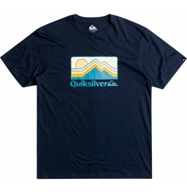 T-shirt Quiksilver Floating around Beige