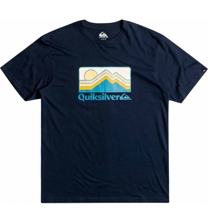 Camiseta quiksilver Floating around Beige