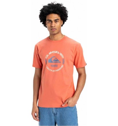 T-shirt quiksilver Floating around Beige