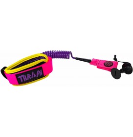 Bodyboard leash Thrash 8mm Hive DK Serie Yellow/Pink/Purple