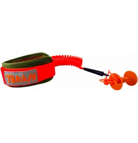 Bodyboard leash Thrash 8mm Hive X Serie Orange/Green Army