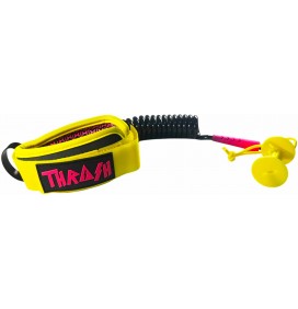 Leash de bodyboard Thrash 8mm Hive X Serie Orange/Green Army