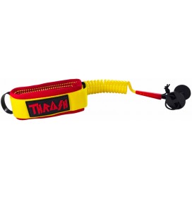 Bodyboard leash Thrash Biceps Point Yellow/Red