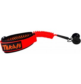 Bodyboard leash Thrash Biceps V-Grip XL Orange/Black