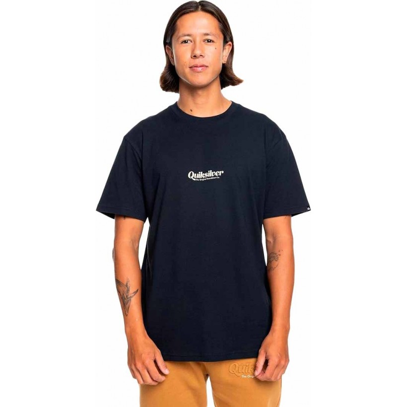 Tee Shirt quiksilver Floating around Beige