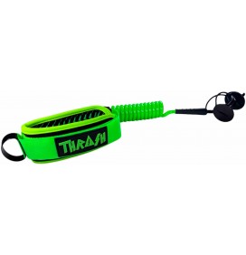 Bodyboard leash Thrash Biceps V-Grip 8mm Full Green