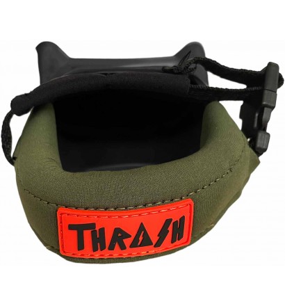 Leash de Pé de pato Thrash Heel Pad Army Green/Orange