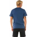 Camisa Rip Curl SURF PARADISE BADGE TEE Blue