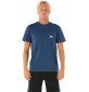 Camisa Rip Curl SURF PARADISE BADGE TEE Blue