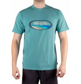 Camisa Rip Curl Surf Revival Mumma Tee Dusty Blue