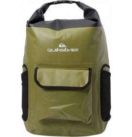 mochila impermeável quiksilver sea stash turquesa 22L