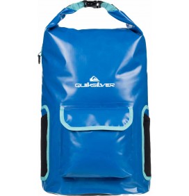 mochila impermeável quiksilver sea stash turquesa 22L