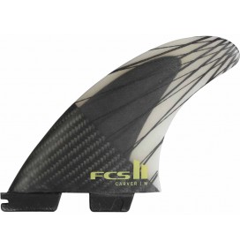 Ailerons de surf FCS II Carver PC Carbon