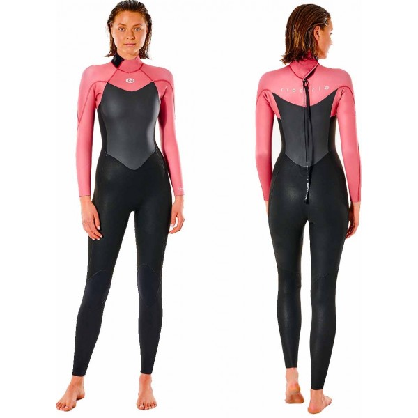 Imagén: Muta surf Rip Curl Omega womens 4/3mm Black/Pink