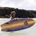 Planche de surf softboard Ocean & Earth MR Twin Fin Epoxy-Soft