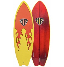 Planche de surf softboard Ocean & Earth MR Twin Fin Epoxy-Soft