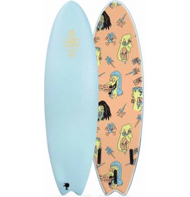 Surfbrett softboard Ocean & Earth Brains EZI-Rider Fish