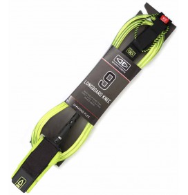 Leash Ocean & Earth Diamond Flex Longboard Knee Lime