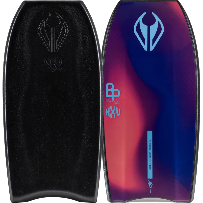 Planche de bodyboard NMD XXV Ben Player Alphaflex Black/Blur Gradient