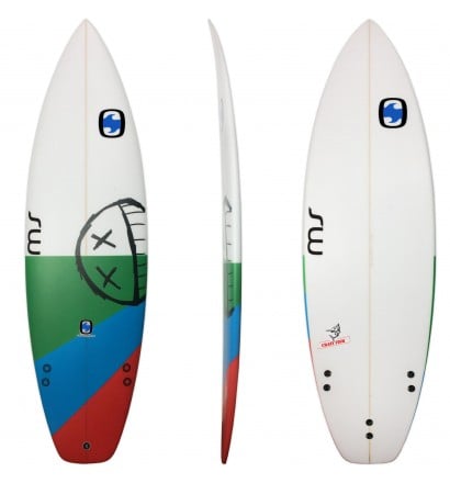 Tabla de surf MS Crazy Fish Squash